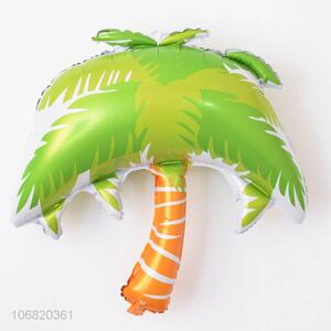 Fashion Design Coconut Tree Shape Foil Balloons