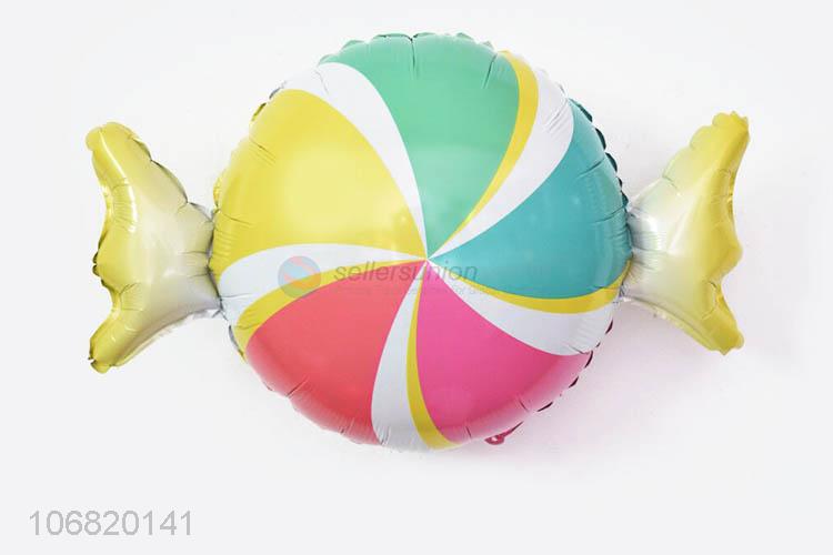 Good Quality Colorful Candy Shape Decorative Foil Balloon