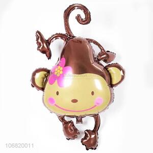 Cute Design Monkey Shape Foil Balloon Cheap Balloon