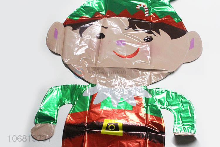 New Design Little Boy Shape Christmas Decorative Foil Balloon