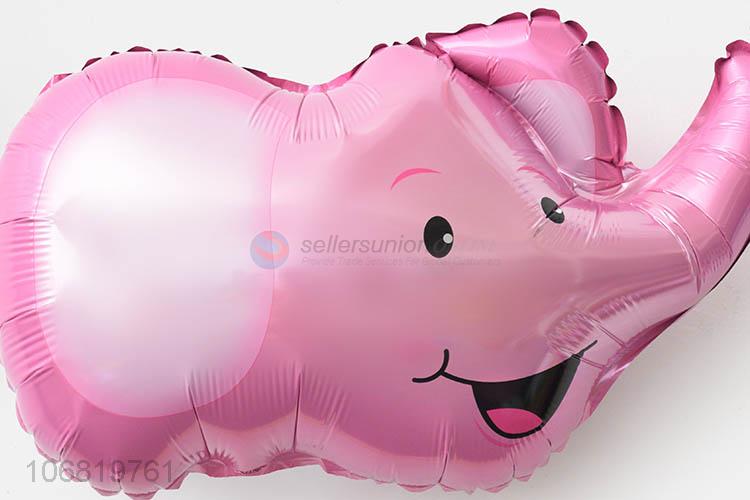 Good Sale Cartoon Elephant Head Foil Balloon For Decoration