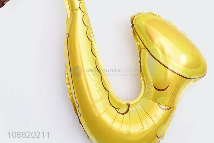 Good Quality Saxophone Shape Foil Balloon