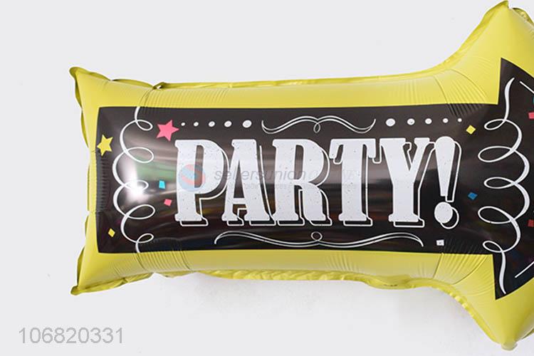 Good Sale Party Decorative Arrows Shape Foil Balloon