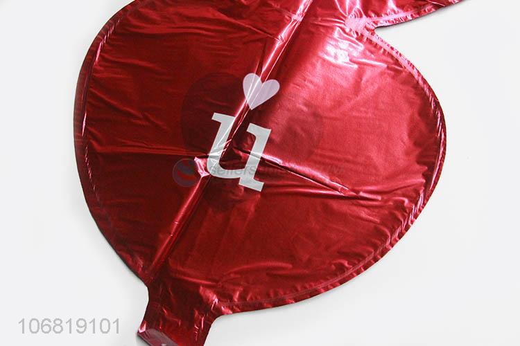 Wholesale Red Love Heart Design Foil Balloon Decorative Balloons