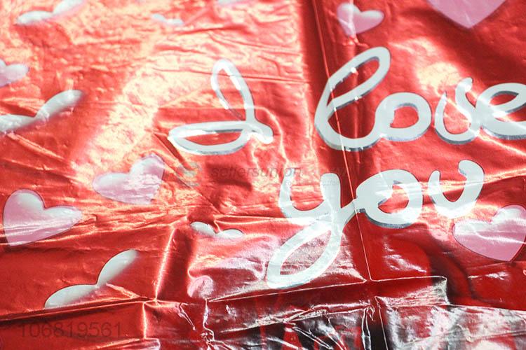 Sweetly Printing Heart Shape Foil Balloon Fashion Balloon