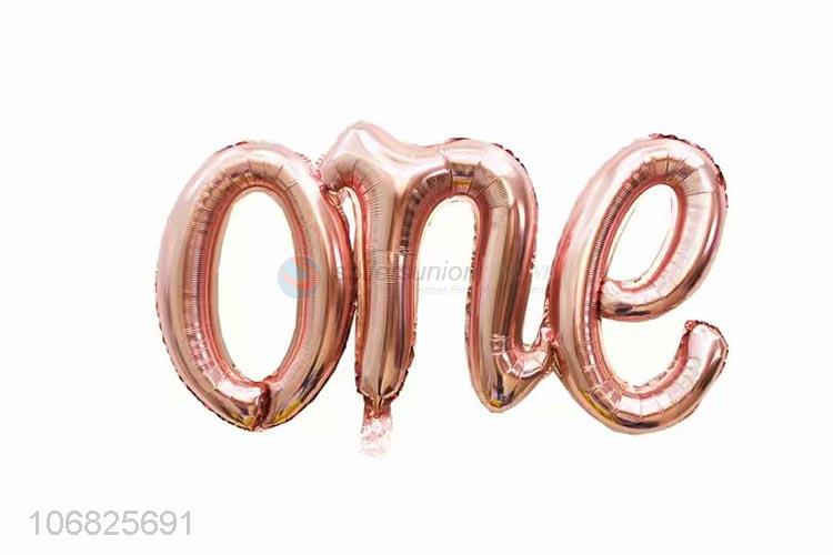 Best Quality Conjoined Letters Foil Balloon For Room Decoration