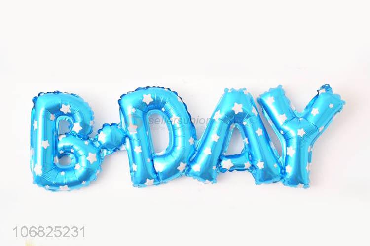 High Quality Letters Decorative Foil Balloon