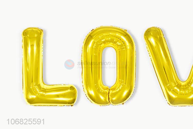 Good Quality Thin Letters Balloon For Room Decoration