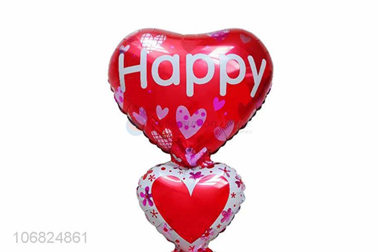 New Style Heart Shape Foil Balloon Best Festival Decorative