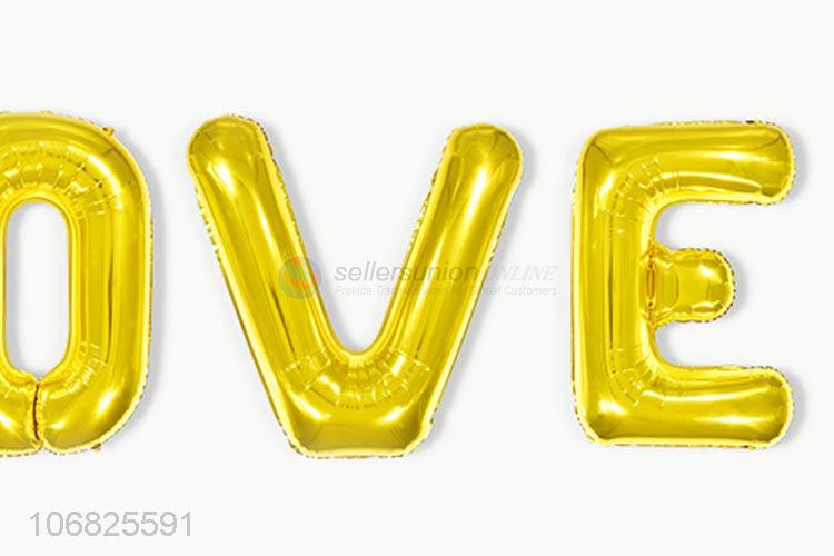 Good Quality Thin Letters Balloon For Room Decoration