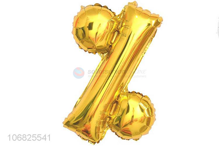 Creative Design % Symbol Foil Balloons Best Party Decoration