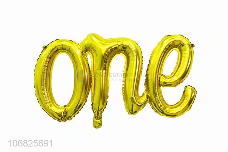 Best Quality Conjoined Letters Foil Balloon For Room Decoration