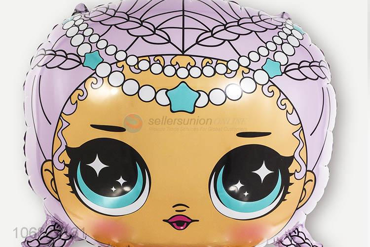 Wholesale Lovely Girl Foil Balloons Cartoon Balloon