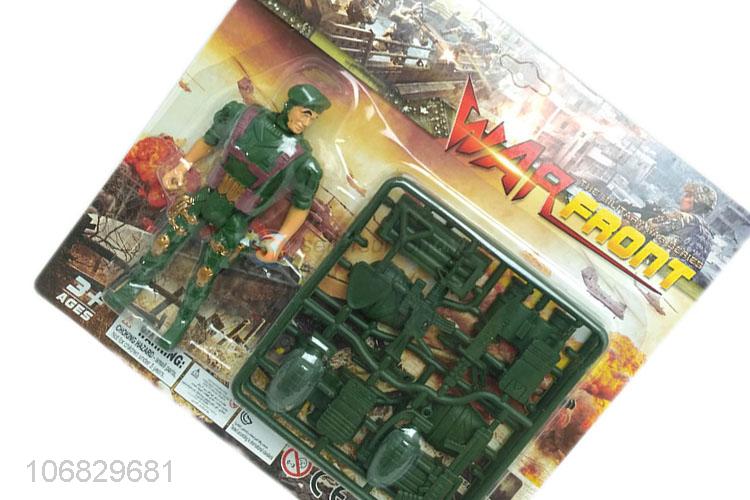 New style plastic soldier sction figure toy for children