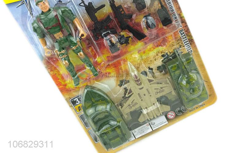 Top supplier military model toys mini plastic soldier toys