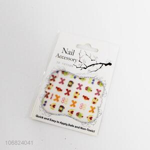 New Design Safe Non-toxic  Nail Sticker Cute Nail Art Sticker