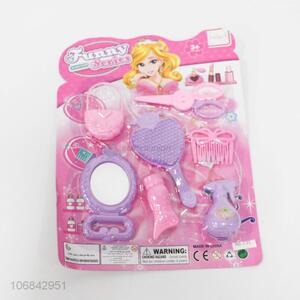 Fashion Jewelry Make Up Play Set Hair Styling Girls Toy with Hairdressing Accessories