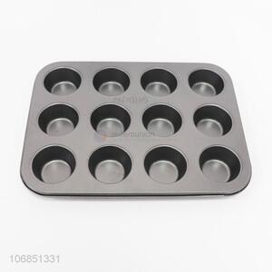 Good Quality 12 Holes Cake Mould Iron Cake Pan