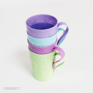 Wholesale 4 Pieces Colorful Plastic Cup Water Cup