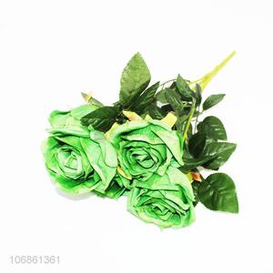 New items 5 heads simulation rose plastic flower