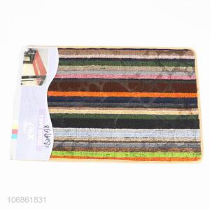 Fashion Household Non-Slip Door Mat Stripe Floor Mat