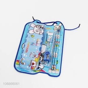 Contracted Design Cartoon Pattern Pencil Box Stationery Set