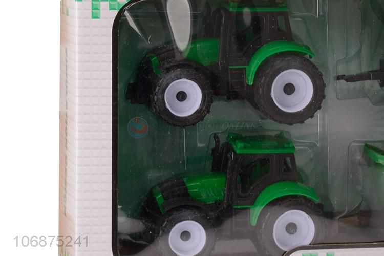 Hot Sale Truck Car Toys Plastic Tractor For Kids With Friction Function