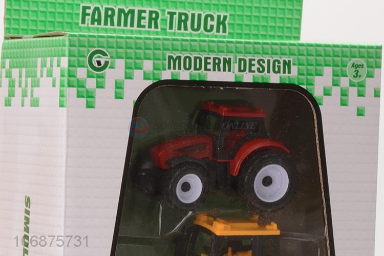 Hot Sale Truck Car Toys Plastic Tractor For Kids With Friction Function