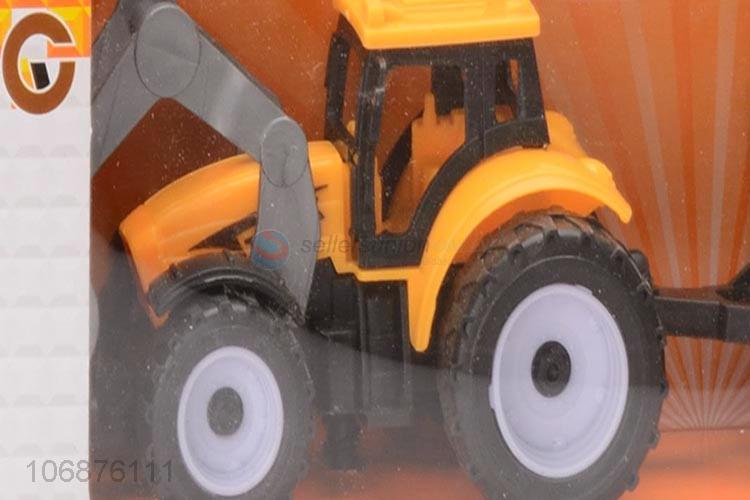 China Manufacturer Engineering Pull Back Truck Kids Plastic Toy