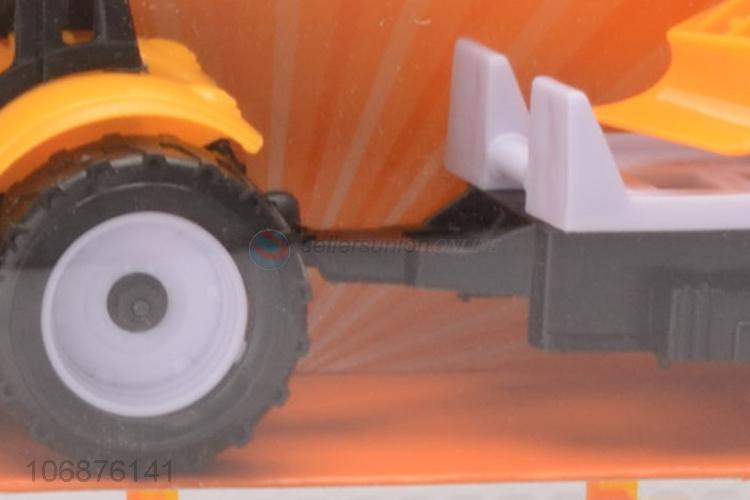 Premium Quality Cartoon Pull Back Engineering Truck Plastic Car Toys