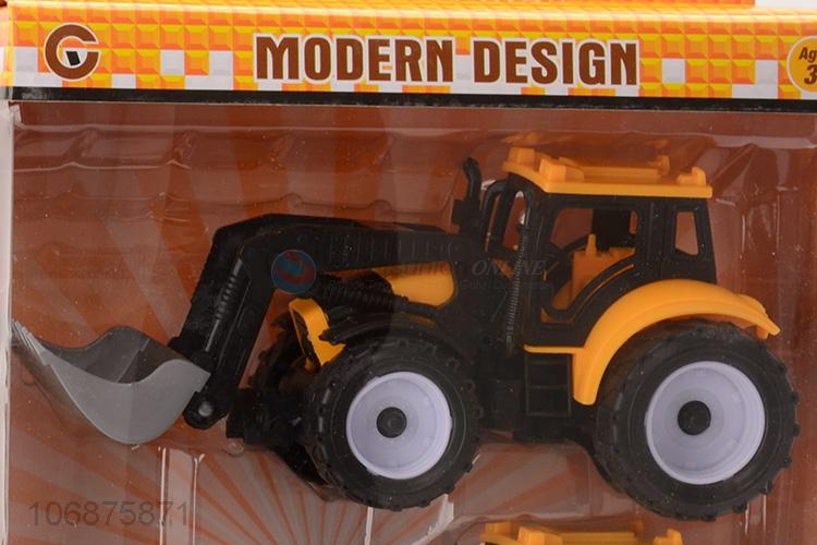 Low Price Trendy Inertial Engineering Truck Toys Set For Kids