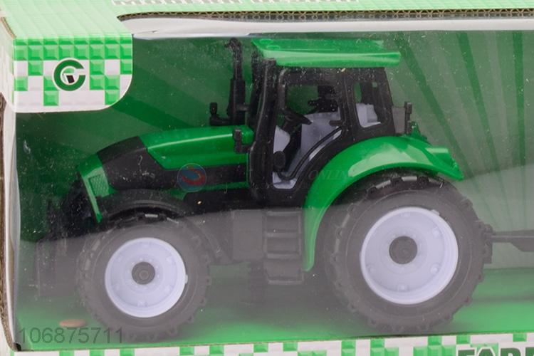 Cheap Friction Powered Car Plastic Farmer Vehicle Truck Toy For Children