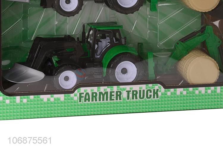 Cheap Item Top Level Farmer Set Farmer Toy Friction Farmer Truck