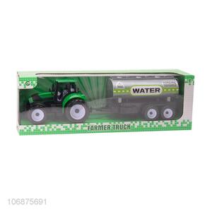 Wholesale Unique Design Farmer Watering Tank Inertia Toys Car