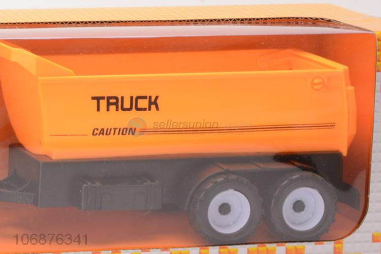 Best Design Plastic Inertial Engineering Plastic Truck Toy For Kids