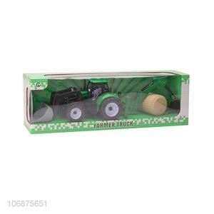 Unique Design Farm Truck Toys Plastic Inertia Farmer Car For Kids