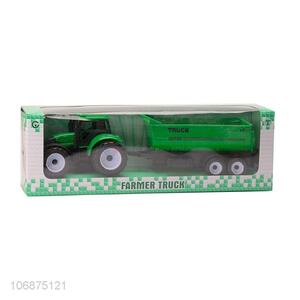 New Agriculture Transport Toy Friction Power Truck Model Farmer Inertia Car Toys