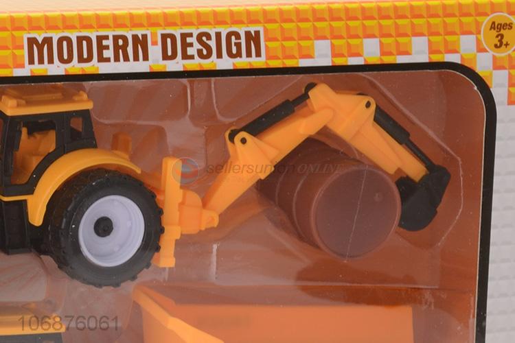 Cheap Price Pull Back Engineering Car Toy Mini Plastic Toy Truck For Sale