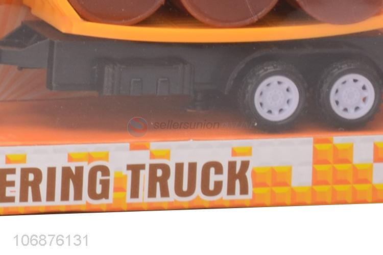 New Product Plastic Engineering Truck Toy Pull Back Car For Kids