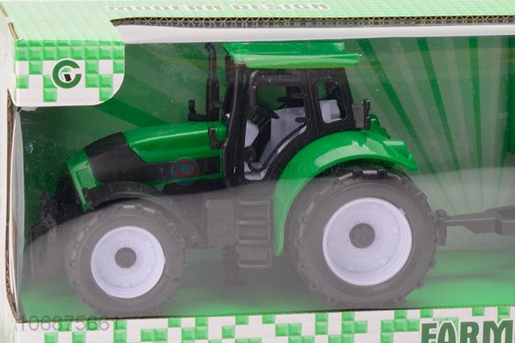 Contracted Design Friction Power Farmer Truck Toy For Kids