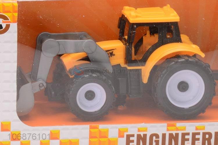 Promotion Toys Plastic Pull Back Engineering Truck Toys For Kids