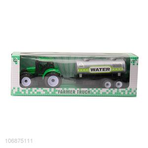 Contracted Design Farmer Watering Tank Inertia Toys Car