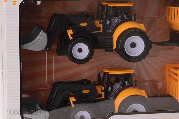 Suitable Price Plastic Inertial Engineering Vehicle Friction Truck Toy Set