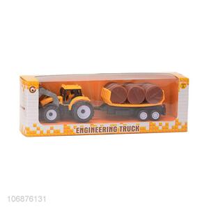 New Product Plastic Engineering Truck Toy Pull Back Car For Kids