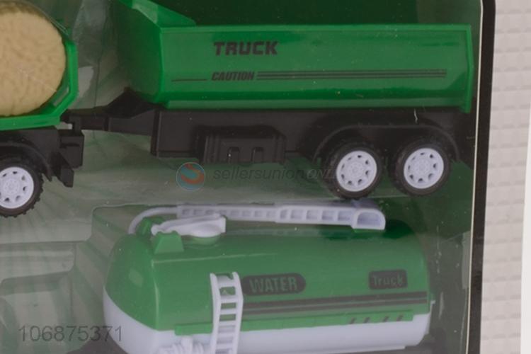 Newest Pull Back Truck Toy Happy Farmer Promotional Toy Truck For Kids