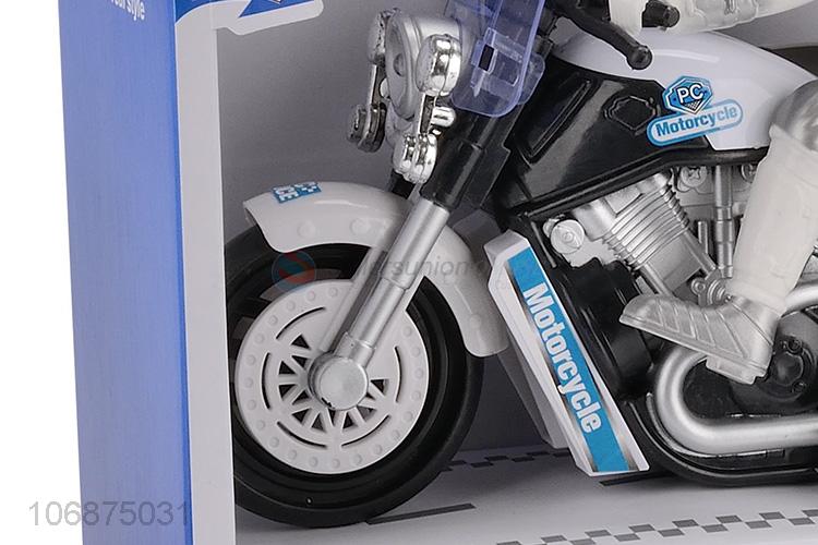 New Product Kids Plastic Inertia Motorcycle With Music Light