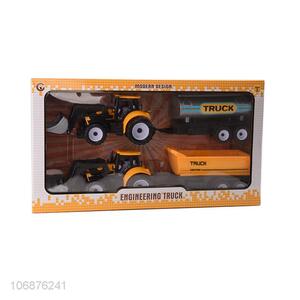 High Sales Inertial Engineering Series Plastic Truck Team Car Toys For Kids