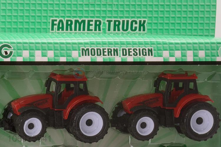 Contracted Design Pull Back Truck Model Farmer Car Toys Set 3 In 1