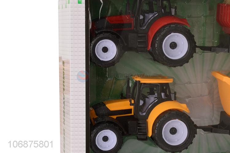 New Friction Powered Car Plastic Farmer Truck Set For Children