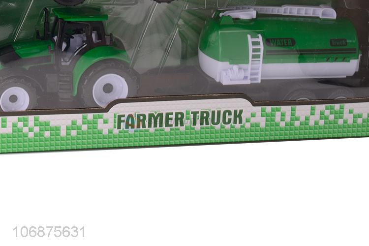 New Product Kid Baby Toys Friction Inertia Farmer Truck Toy